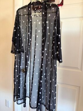 Women’s Polka Dot Duster